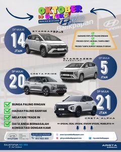 Promo Daihatsu Bulan Oktober 2024 Balikpapan